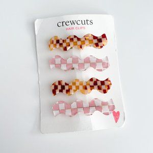 J. Crew Girls' Multi Hair Clip Four-Pack